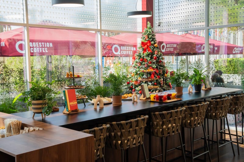 Photo coverage for Question Coffee launch at Expo City Dubai.