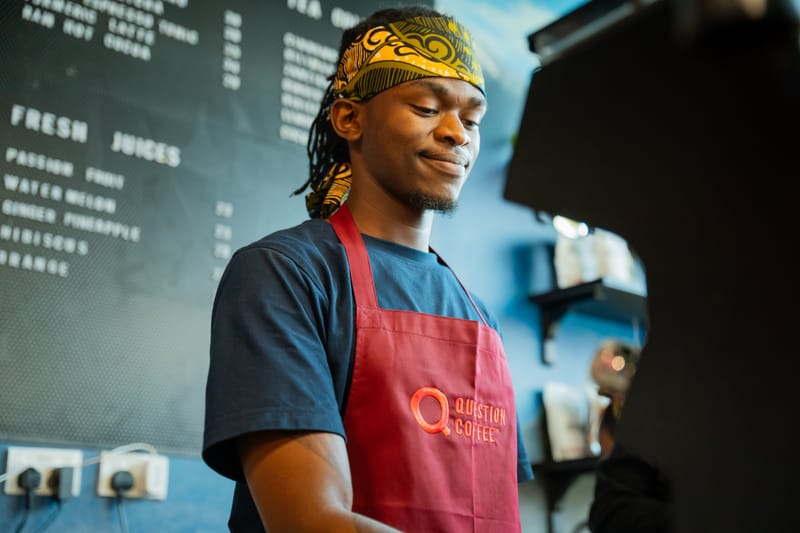 Photo coverage for Question Coffee launch at Expo City Dubai.