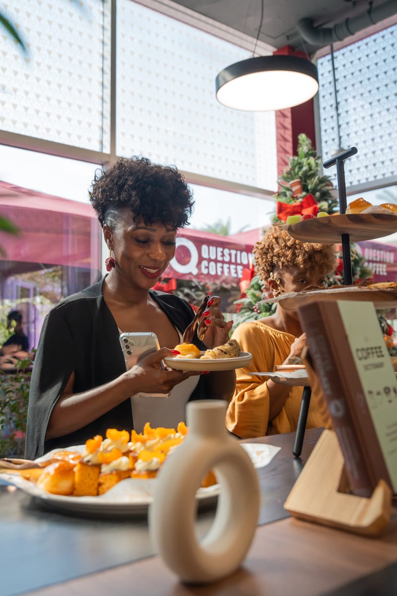 Photo coverage for Question Coffee launch at Expo City Dubai.