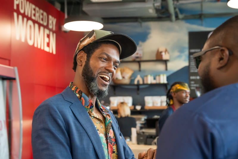 Photo coverage for Question Coffee launch at Expo City Dubai.