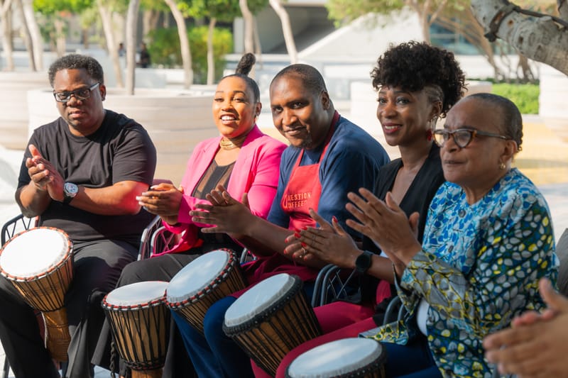 Photo coverage for Question Coffee launch at Expo City Dubai.