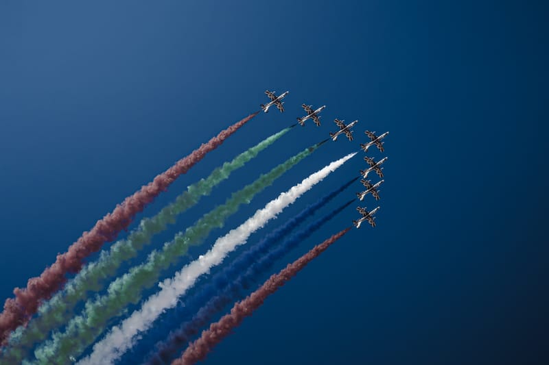 Photos of the Aircraft at the Dubai Airshow 2023