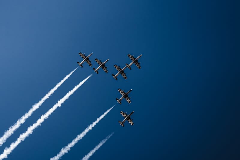 Photos of the Aircraft at the Dubai Airshow 2023