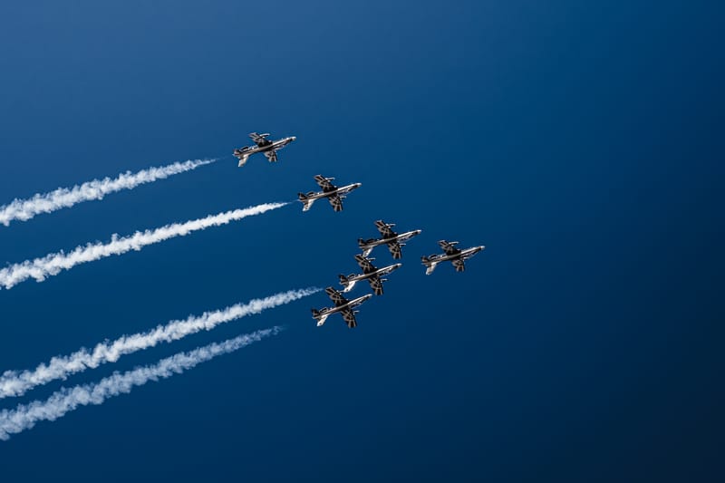 Photos of the Aircraft at the Dubai Airshow 2023