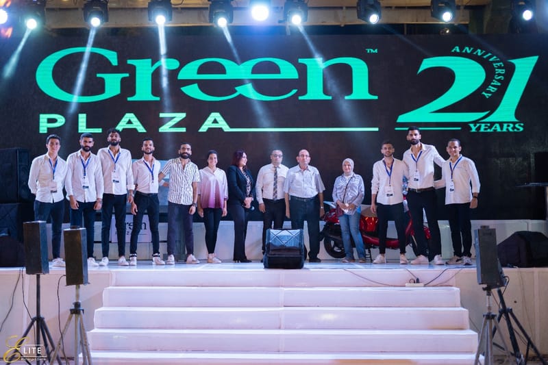 Anniversary 21 Years Green Plaza