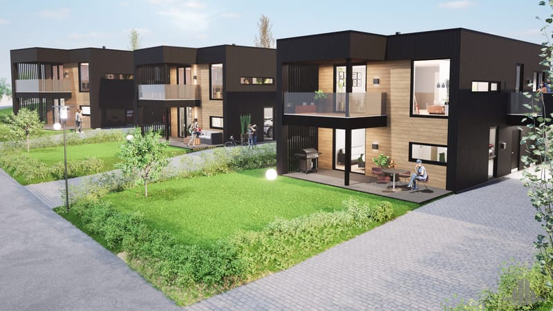 Bolig i rekke (Hommersåk) SANDNES kommune