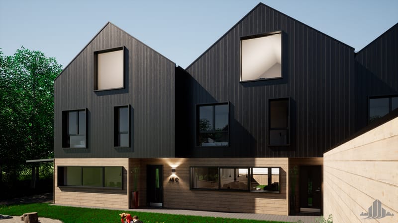 Eneboliger i rekker (Grødem) RANDABERG kommune