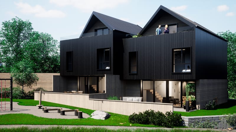 Eneboliger i rekker (Grødem) RANDABERG kommune