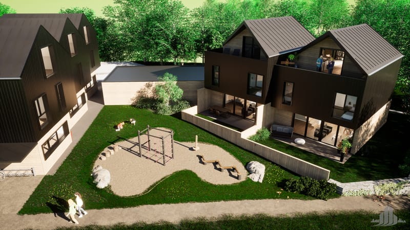 Eneboliger i rekker (Grødem) RANDABERG kommune