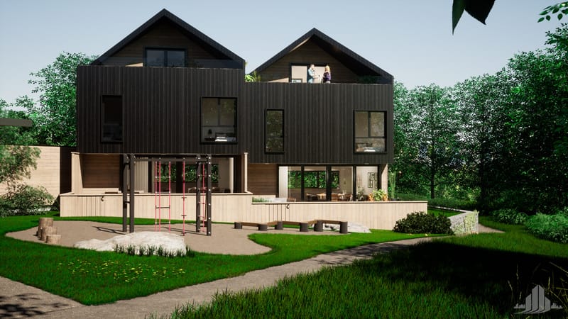 Eneboliger i rekker (Grødem) RANDABERG kommune