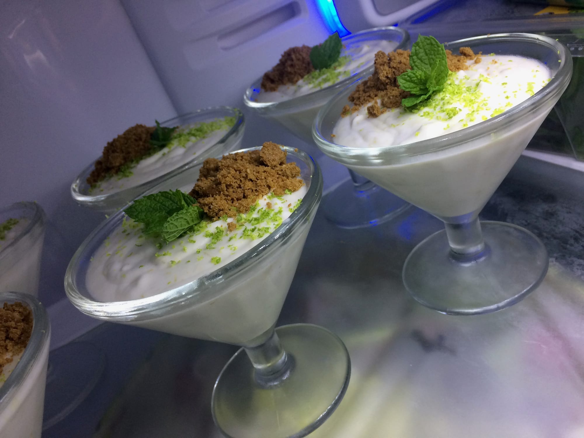Coconut Cream Deconstructed Keylime Pie