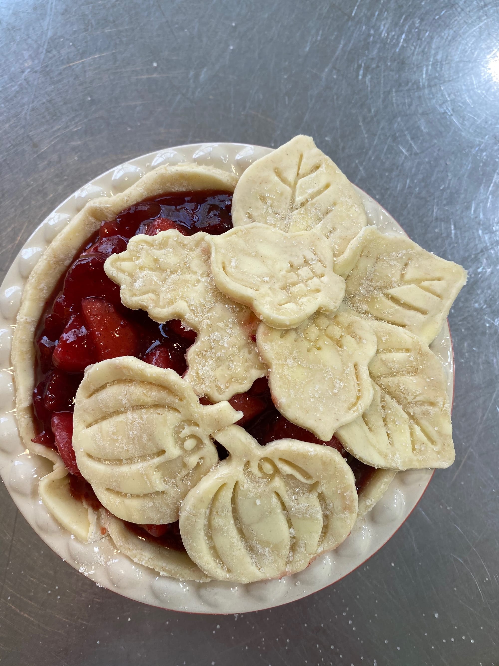 Cranberry Apple Pear Pie