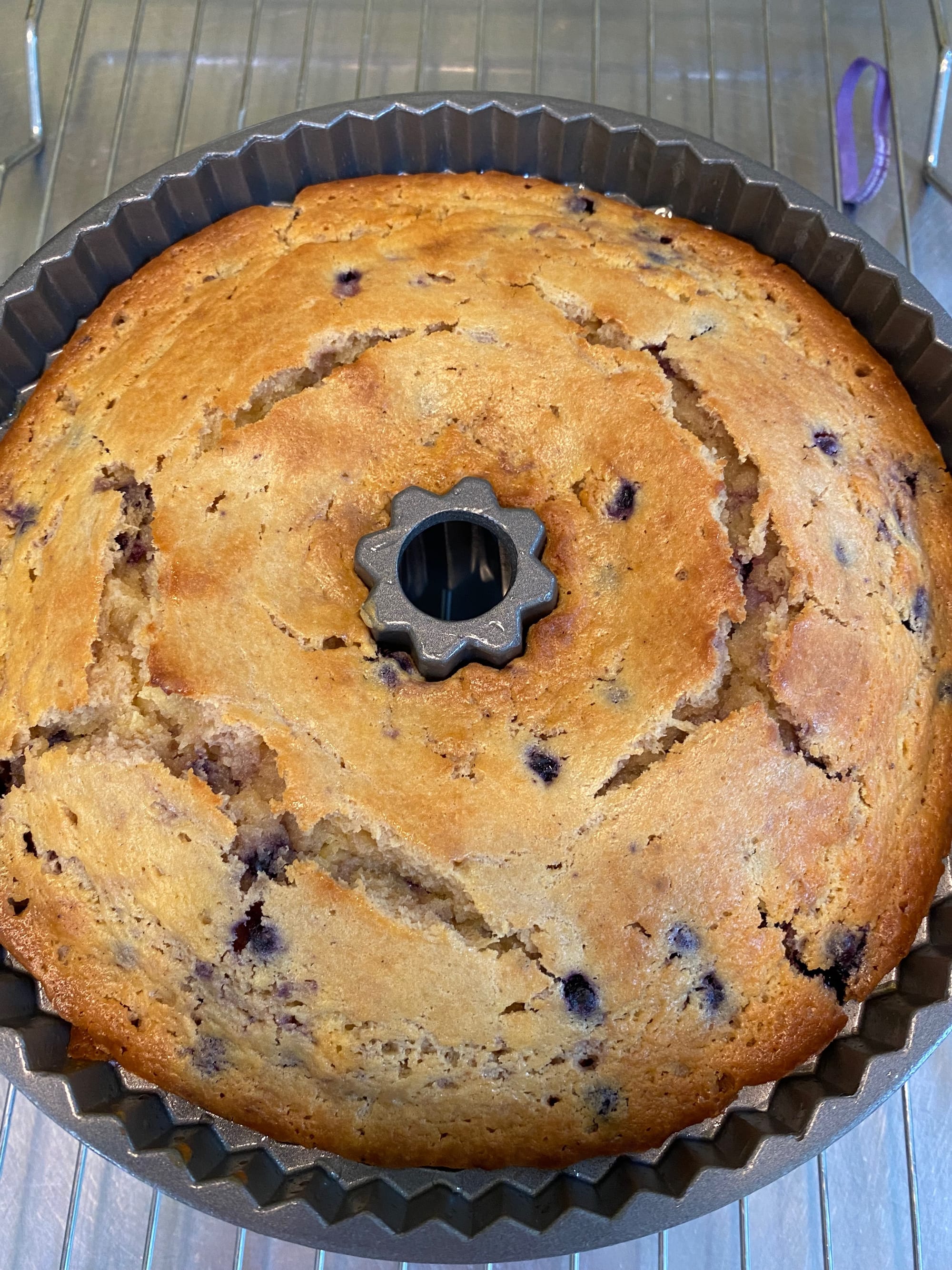 Blueberry Lemon Bundt Cake