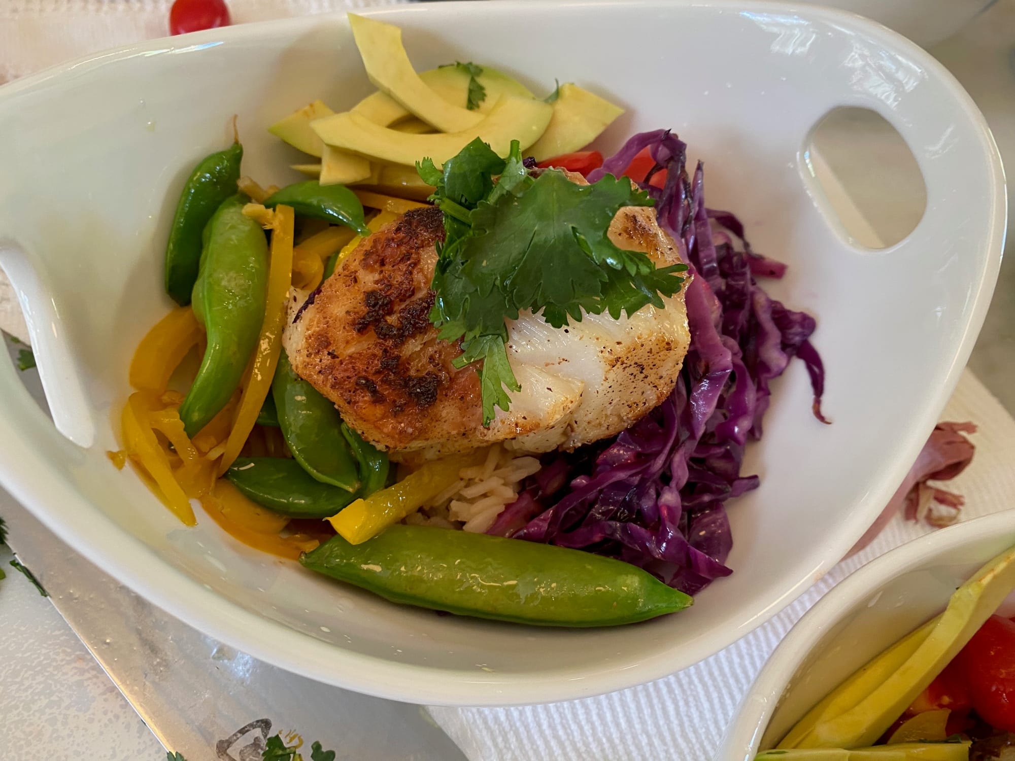 Cod and Veggies Bowl