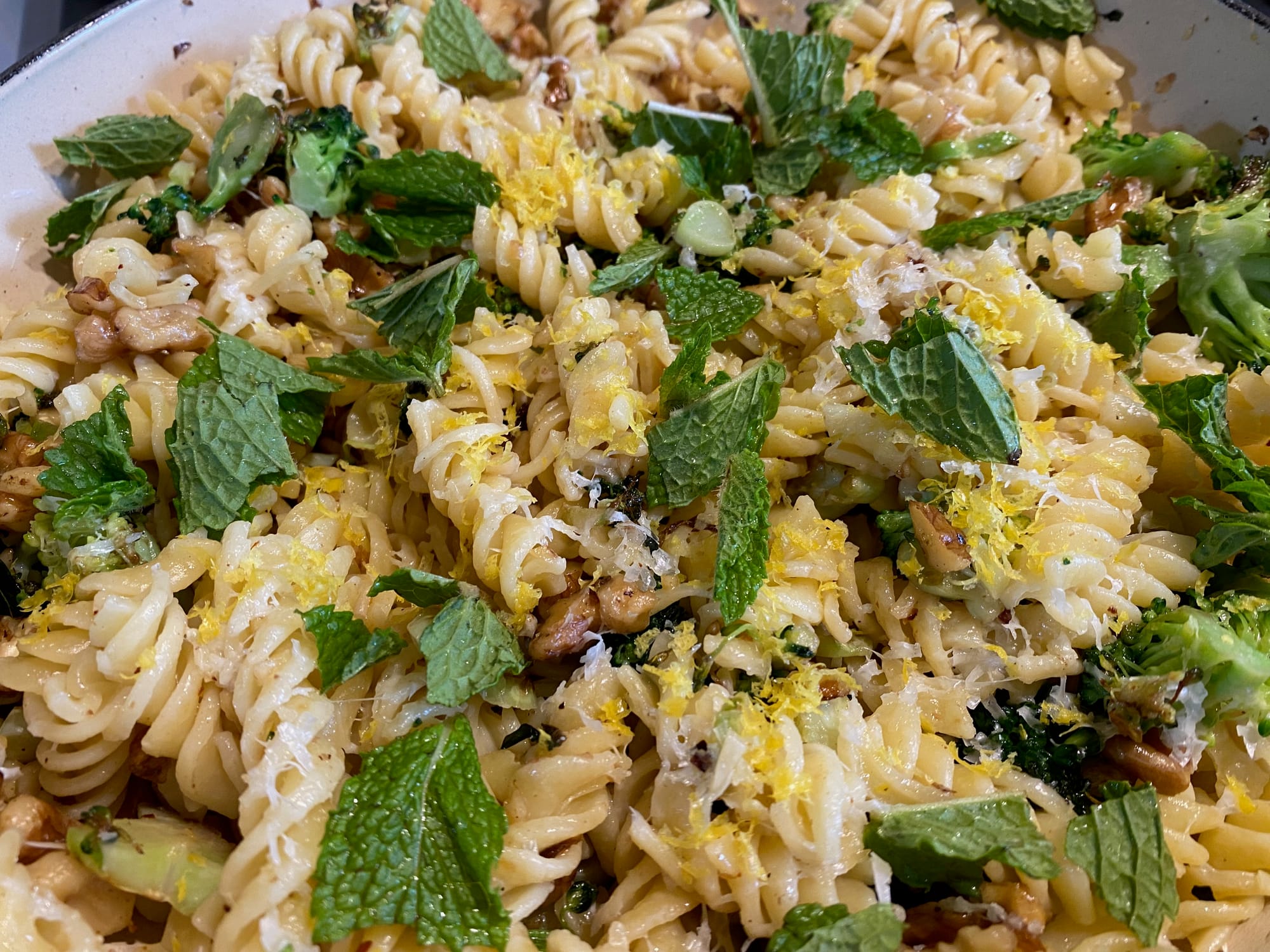 Mushroom Lemon Herb GF Pasta