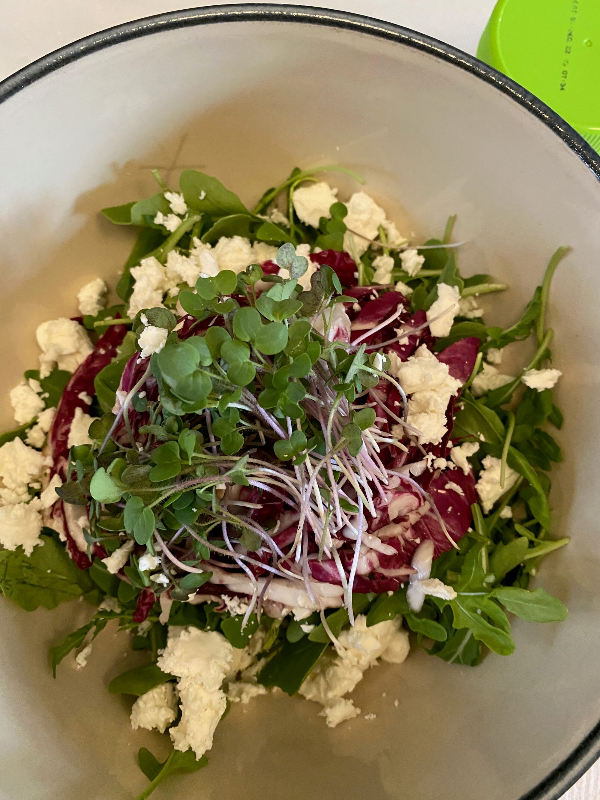 Sprout Salad with Feta