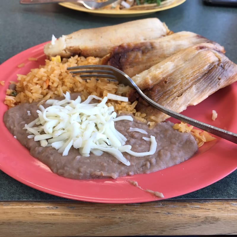 Tamales Plate