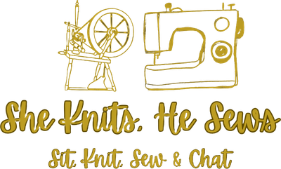 She Knits, He Sews