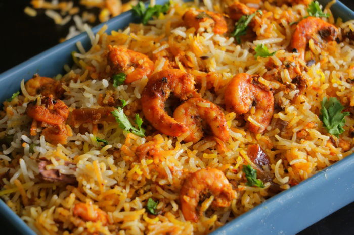 Prawn Biriyani