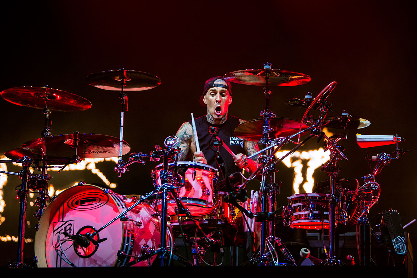 Travis Barker of Blink 182