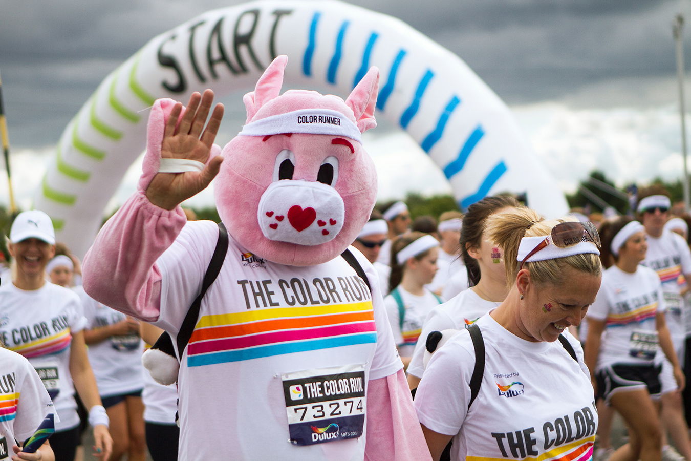 The Color Run race