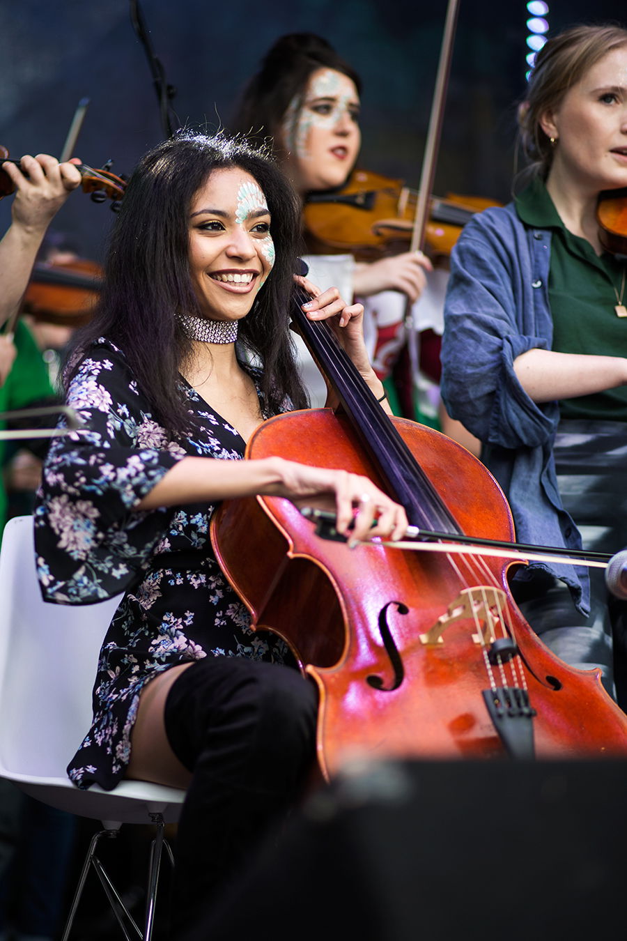 Julie of Joe Broughton's Conservatoire Folk Ensemble