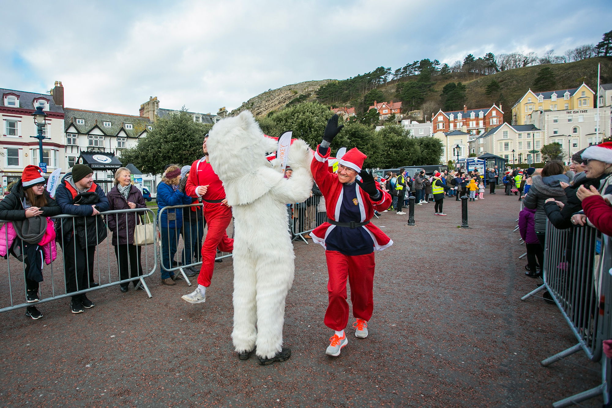 Llandudno Santa dash Photography