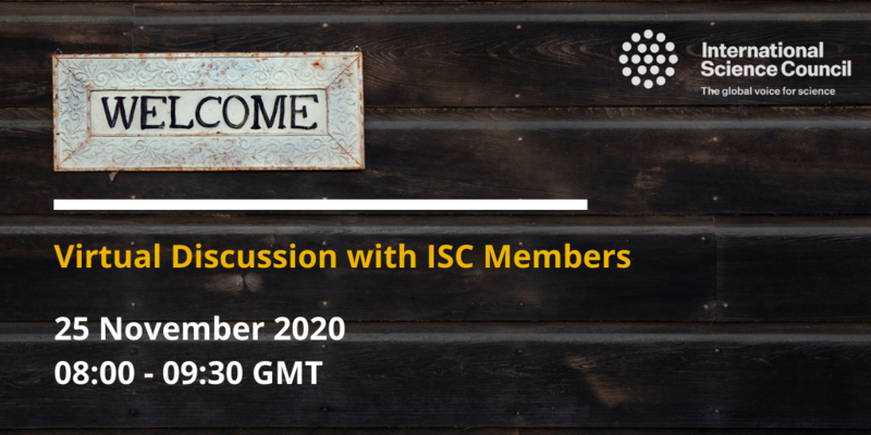 ندوة حول العضوية في مجلس العلمي الدولي