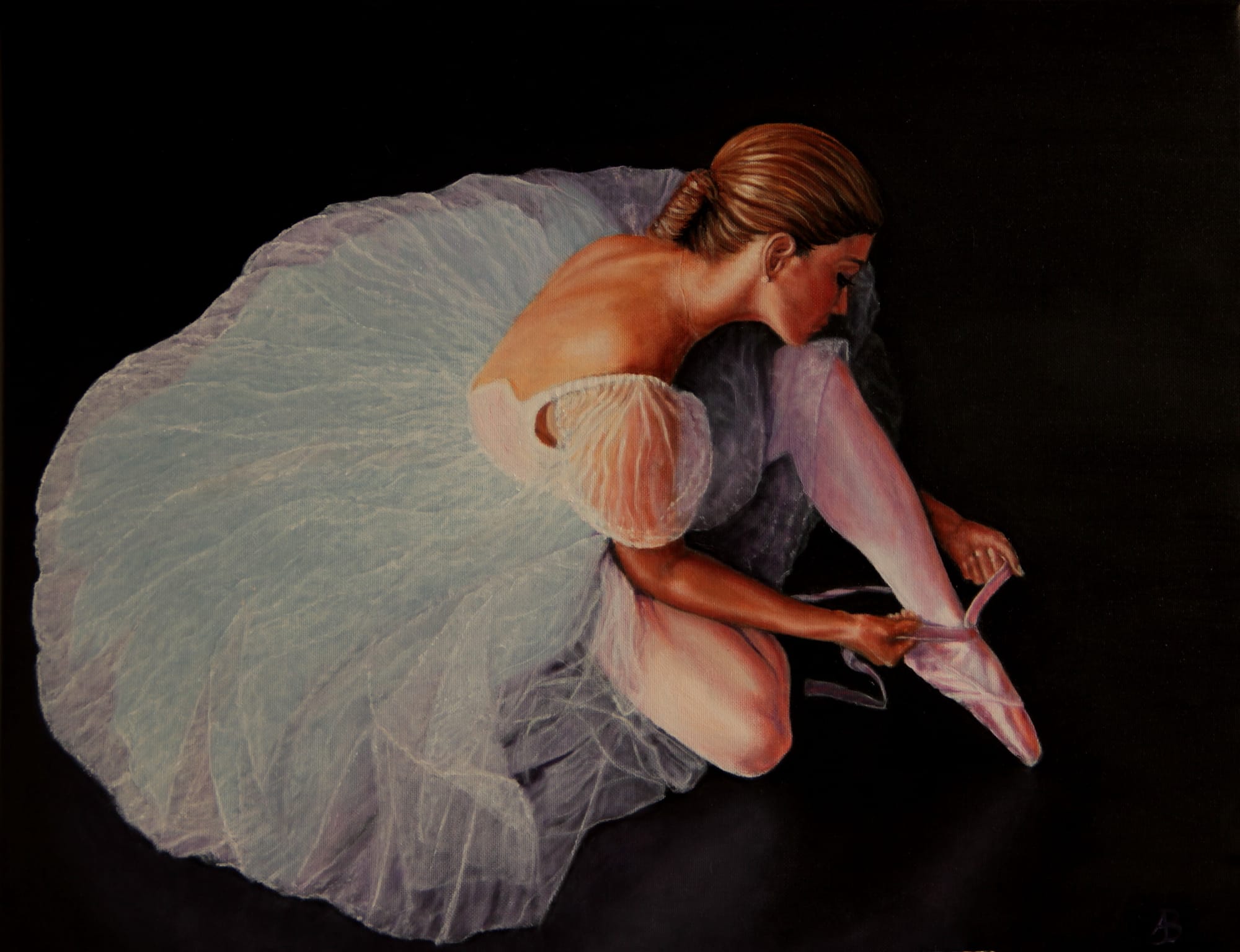 Ballerina Resting