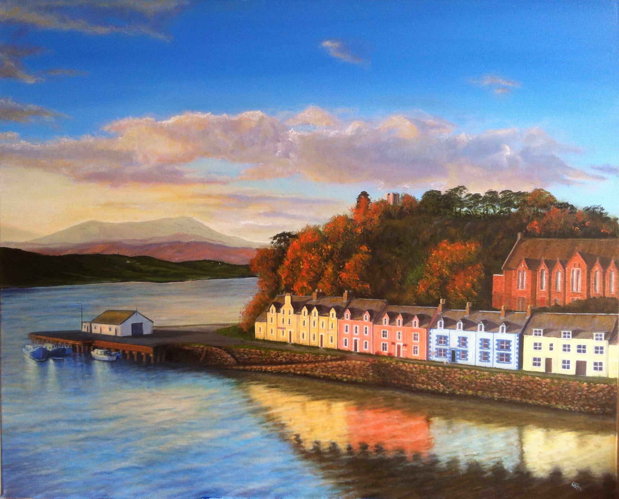 Portree Harbour Sunrise