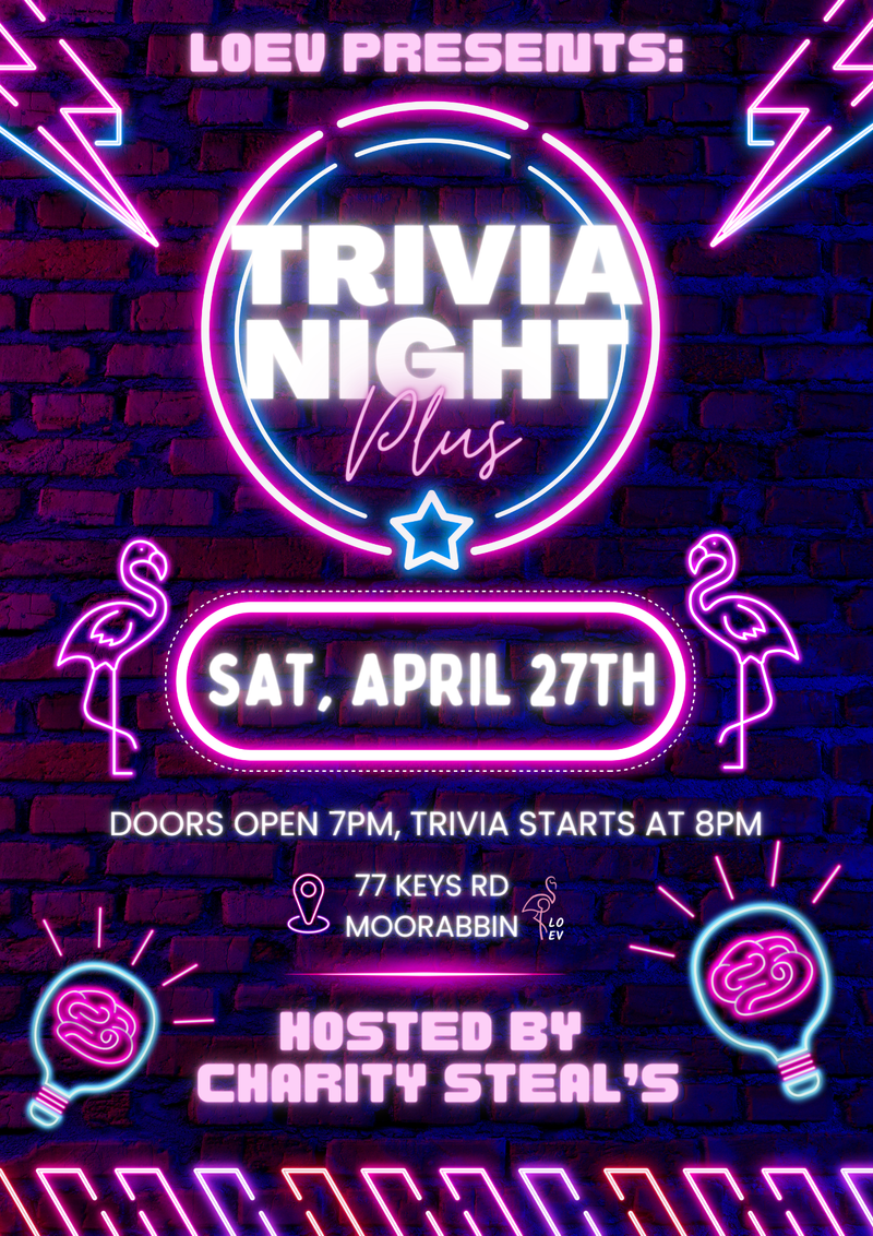 LOEV'S TRIVIA NIGHT PLUS