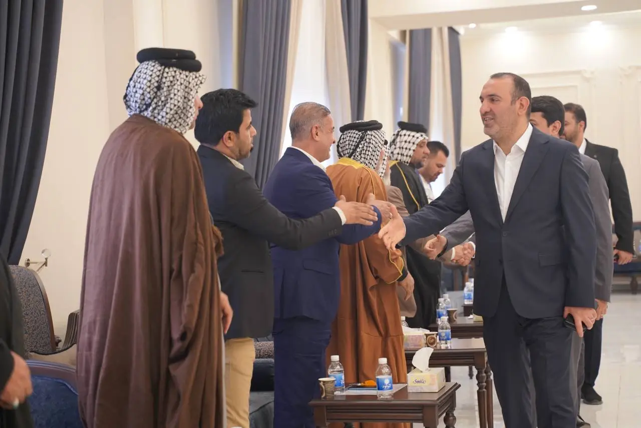 الاستاذ ياسر المالكي يستقبل عدداً من شيوخ و شباب محافظة بغداد.