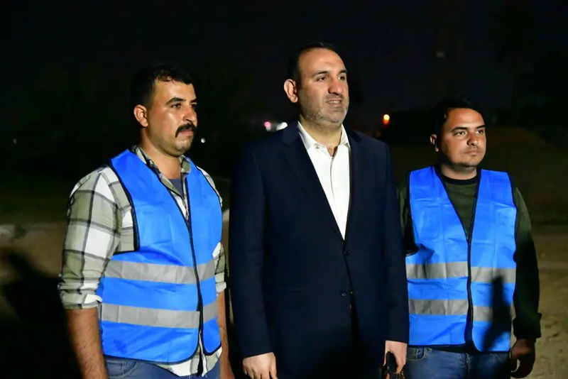 انطلقت حملة من احياها من قبل كوادر الحركة لزراعة و تشجير محافظة كربلاء  اقضيتها