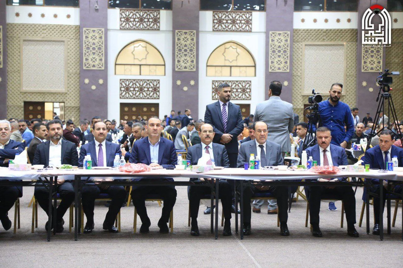 قادة و ضباط وزارة الداخلية في ضيافة المالكي