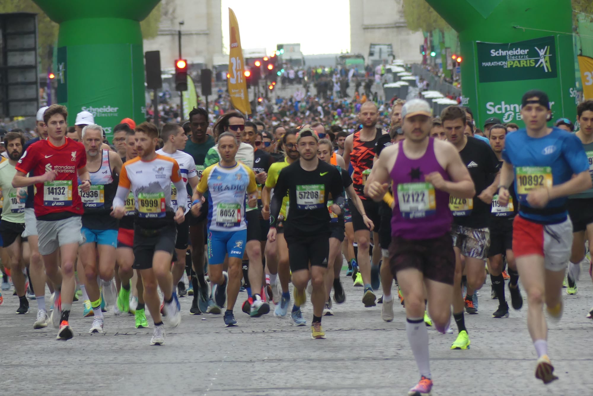 Le marathon de Paris du 7 avril 2024 (TP)