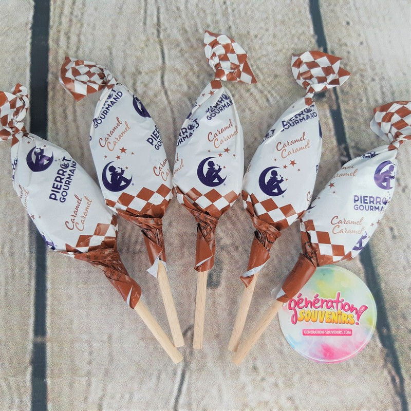 sucette caramel