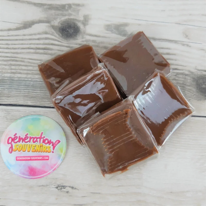 palet de carmel au chocolat