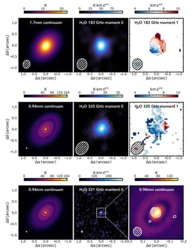 Astrónomos logran descubrimiento de la relación agua y formación de planetas