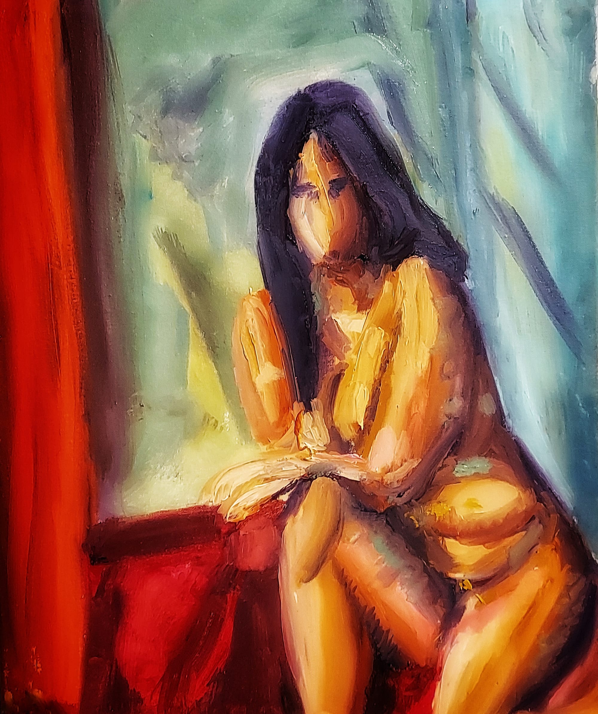 Lady Enthroned