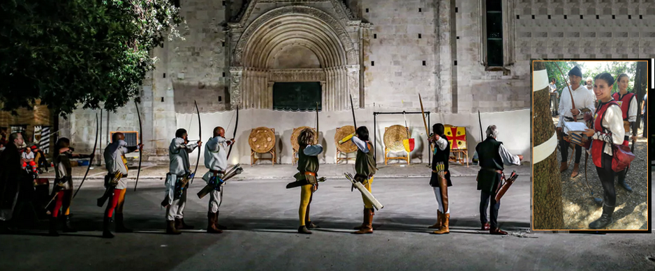 Gara in Tiro con l'Arco Storico a Fermo