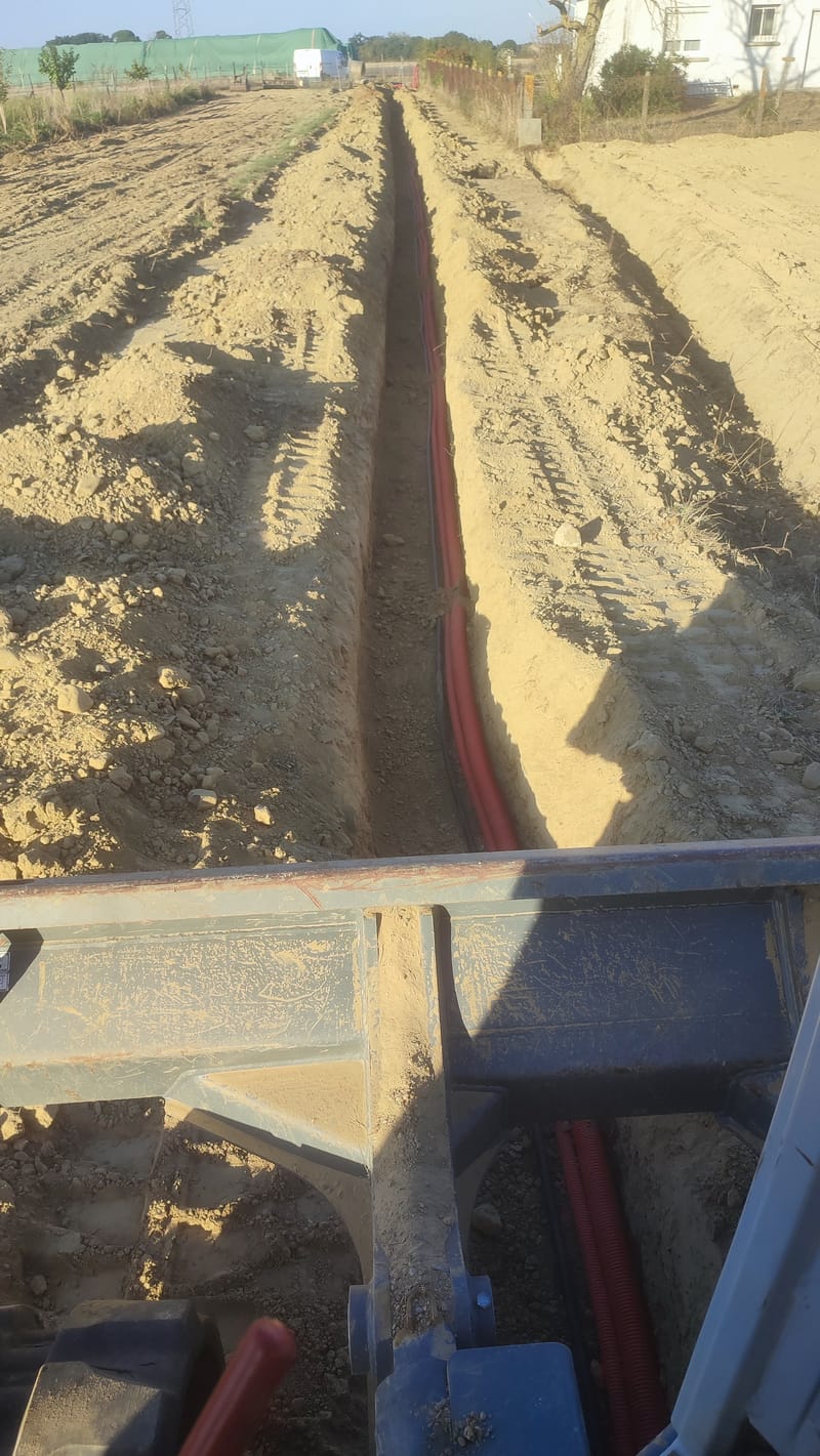 Travaux de terrassement