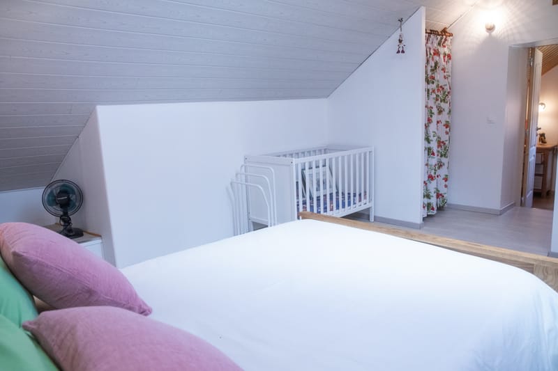 L'intérieur du gîte, comme un cocon