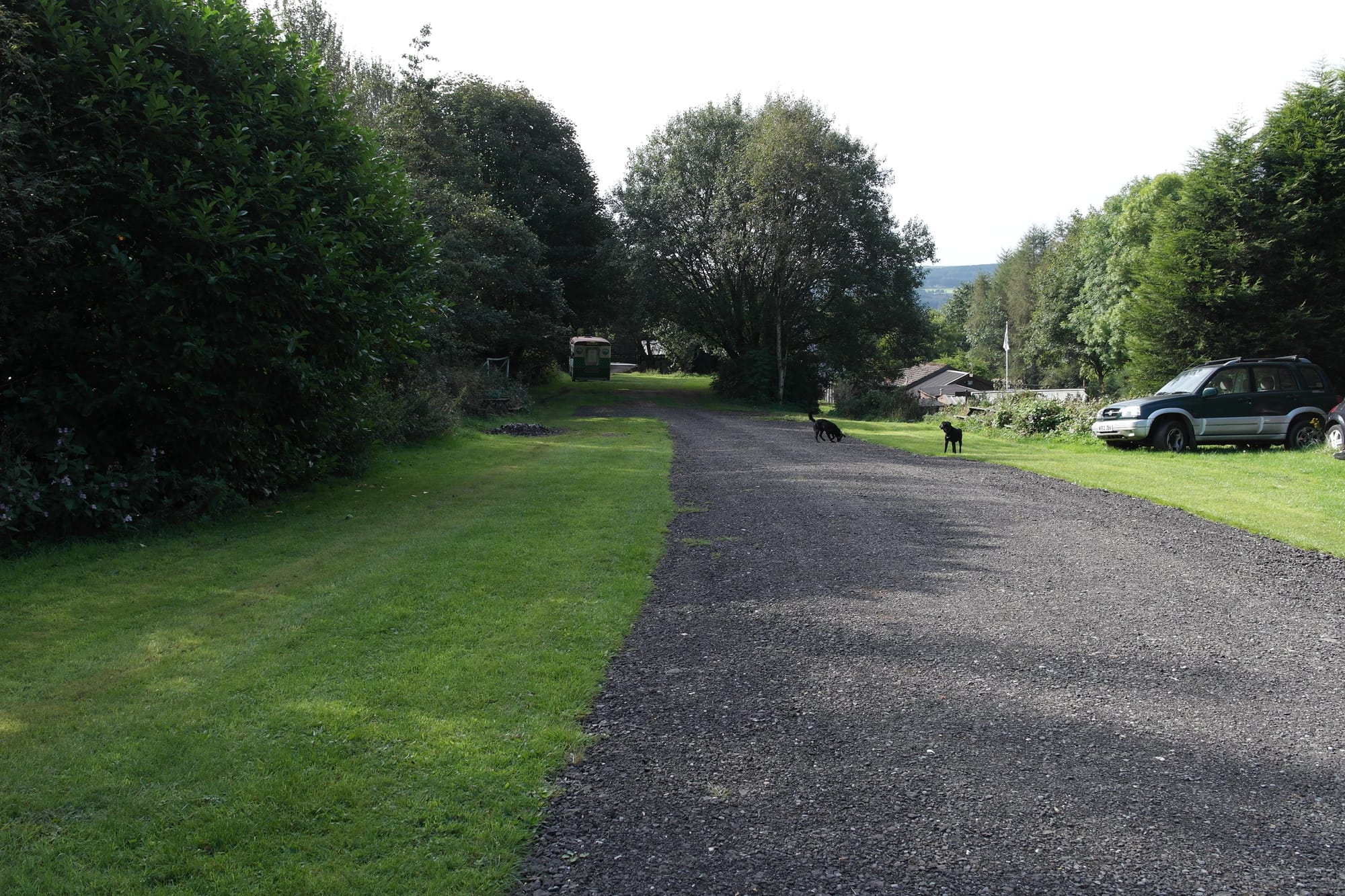 Grandpa Greenes - Formation of car park