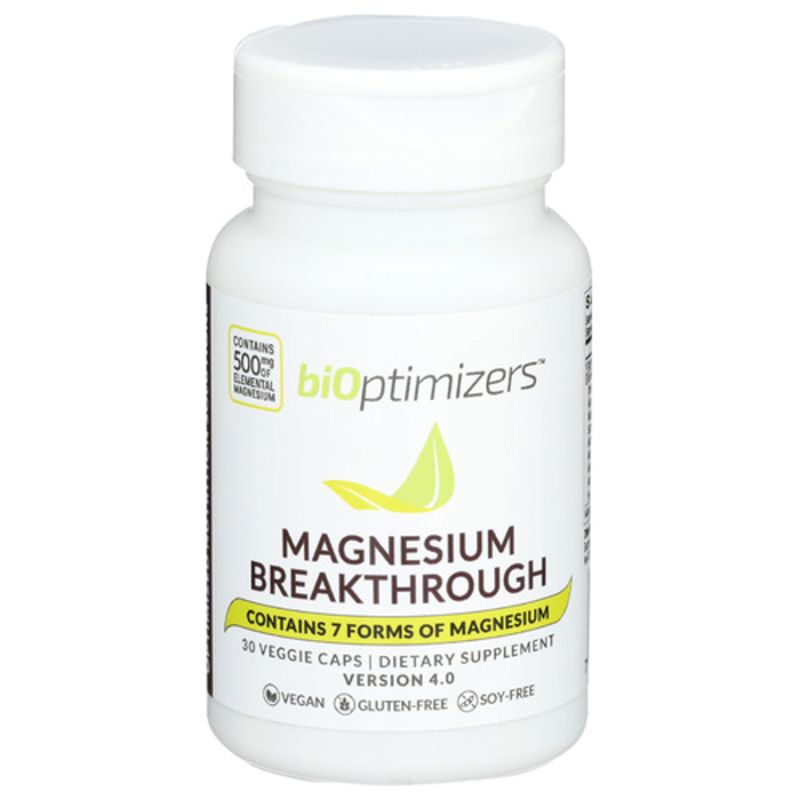 BiOptimizers Magnesium Breakthrough Supplement 4.0