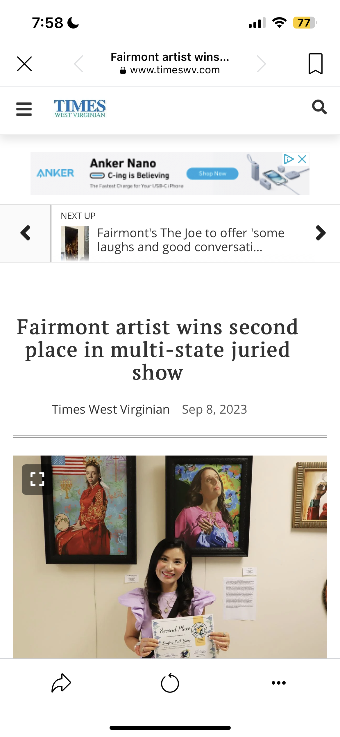 Times News West Virginian 2023.