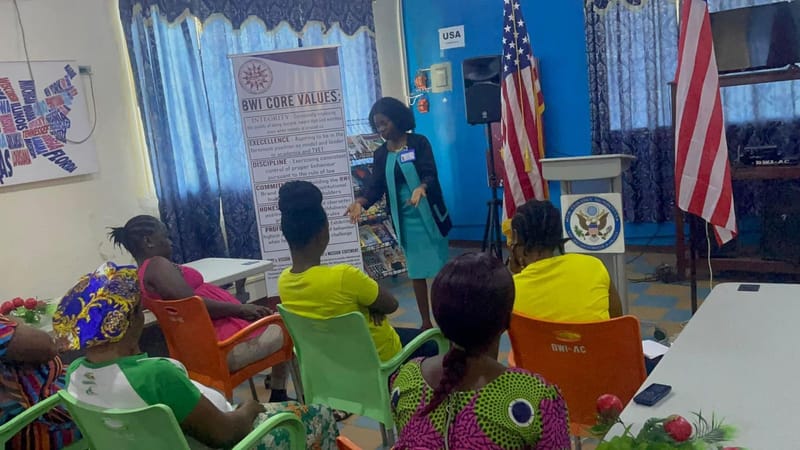 WON Conducts Training in Kakata, Margibi County