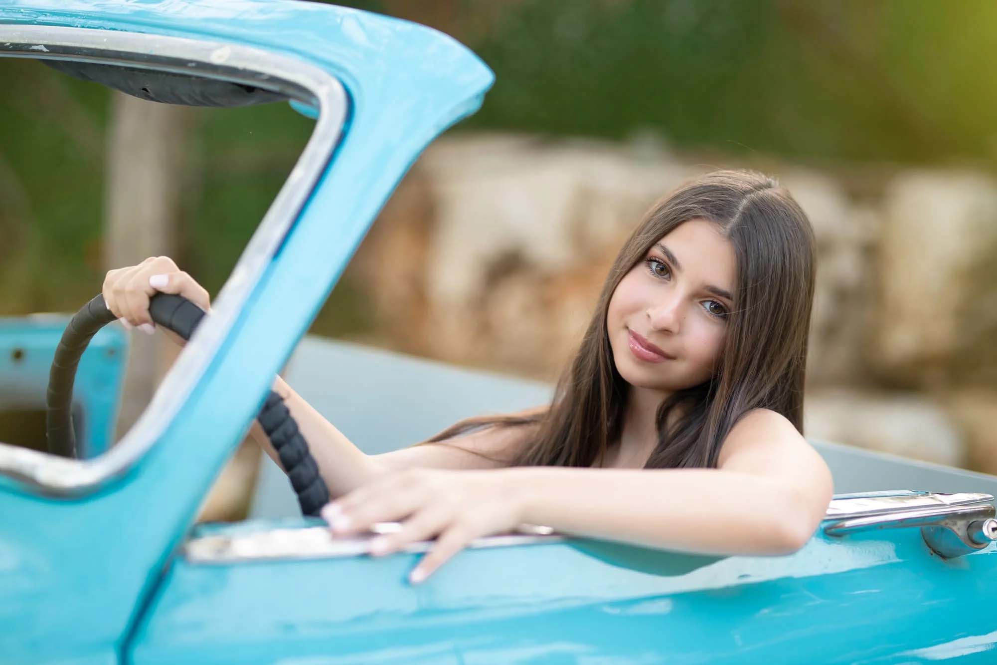 בוק בת מצווה בסטודיו בטבע