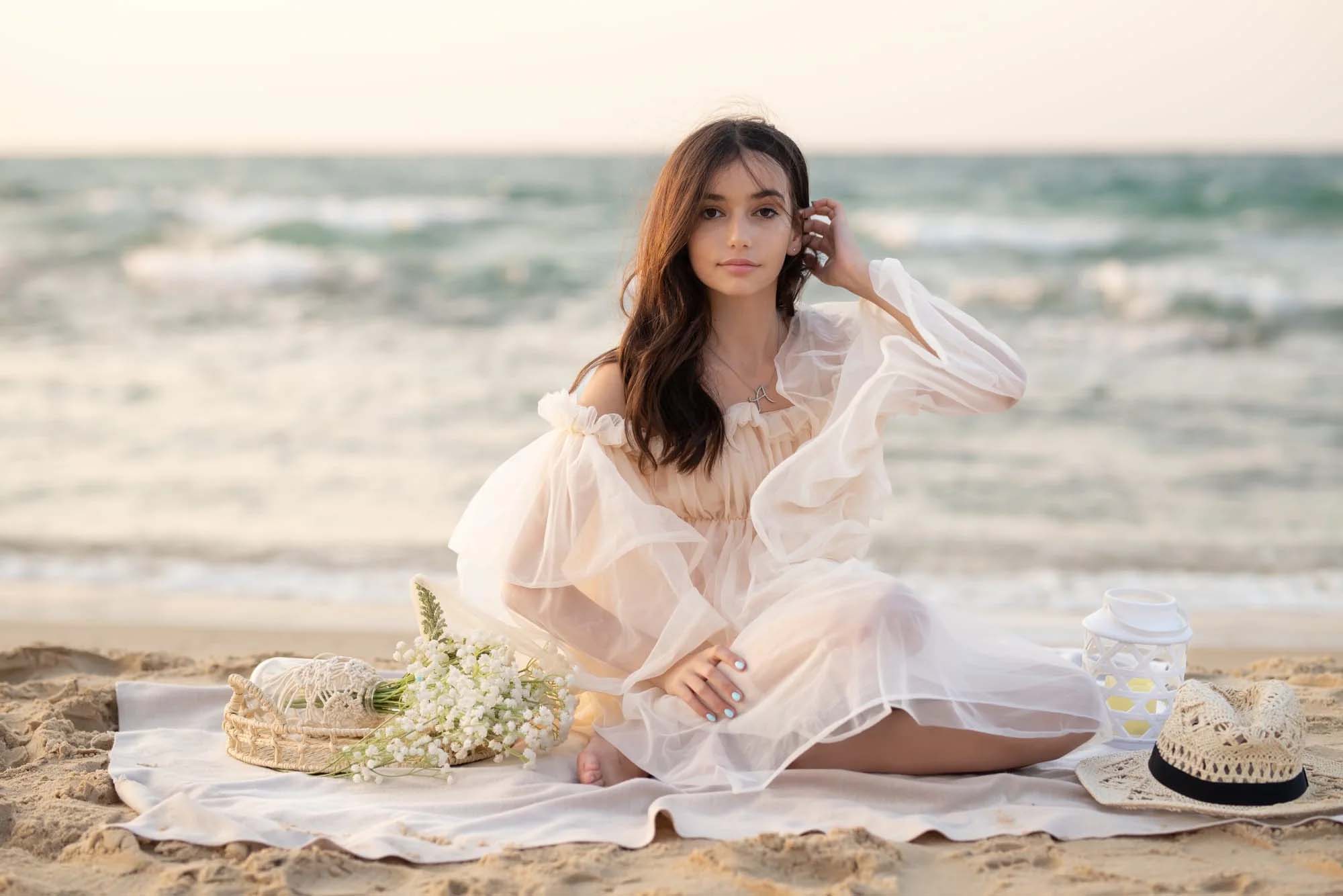 בוק בת מצווה בסטודיו בטבע