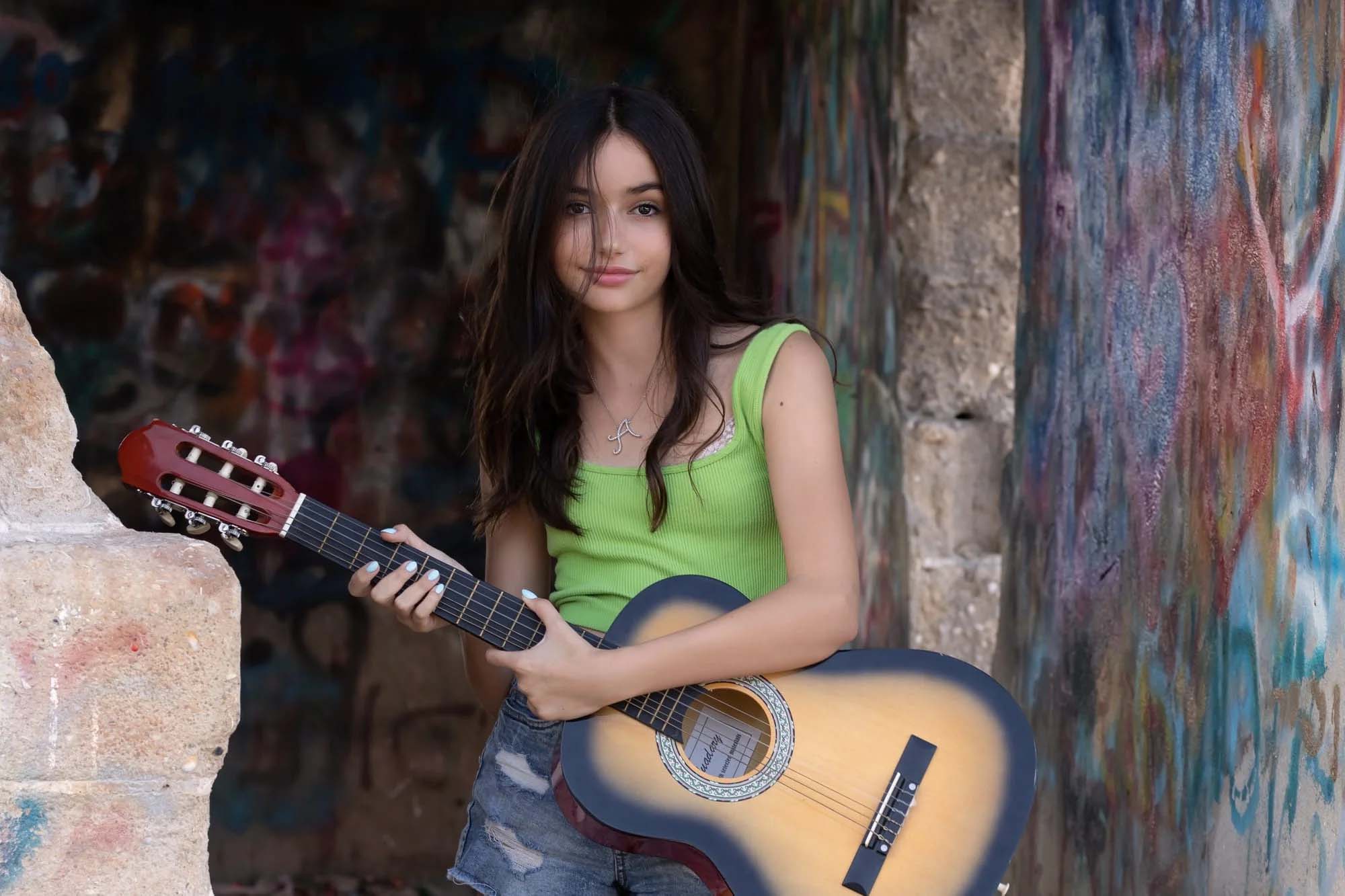 בוק בת מצווה בסטודיו בטבע