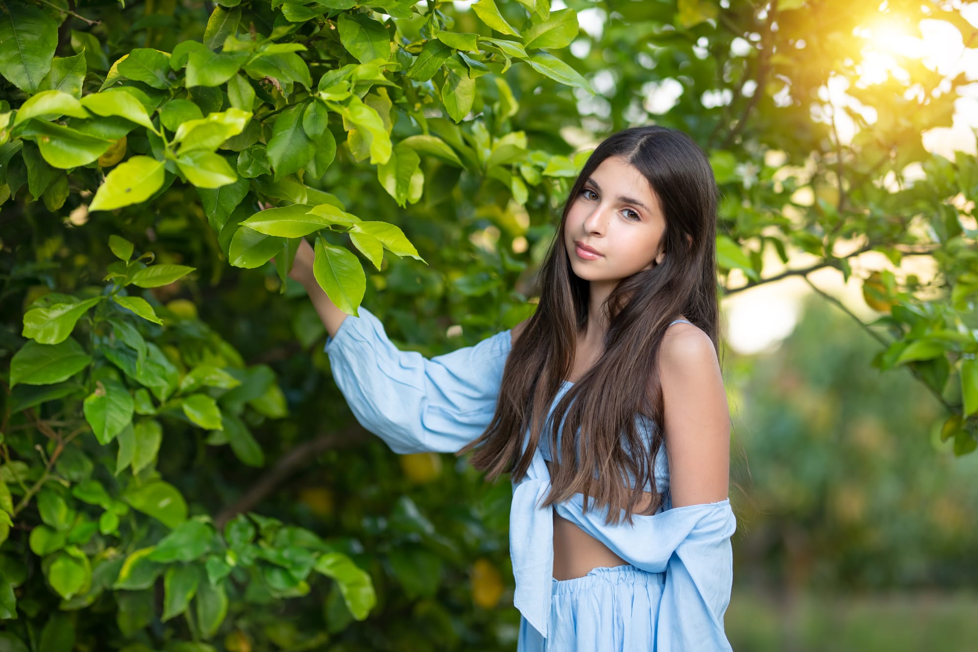 בוק בת מצווה בסטודיו בטבע